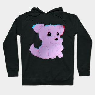 Pixelated Dog Hoodie